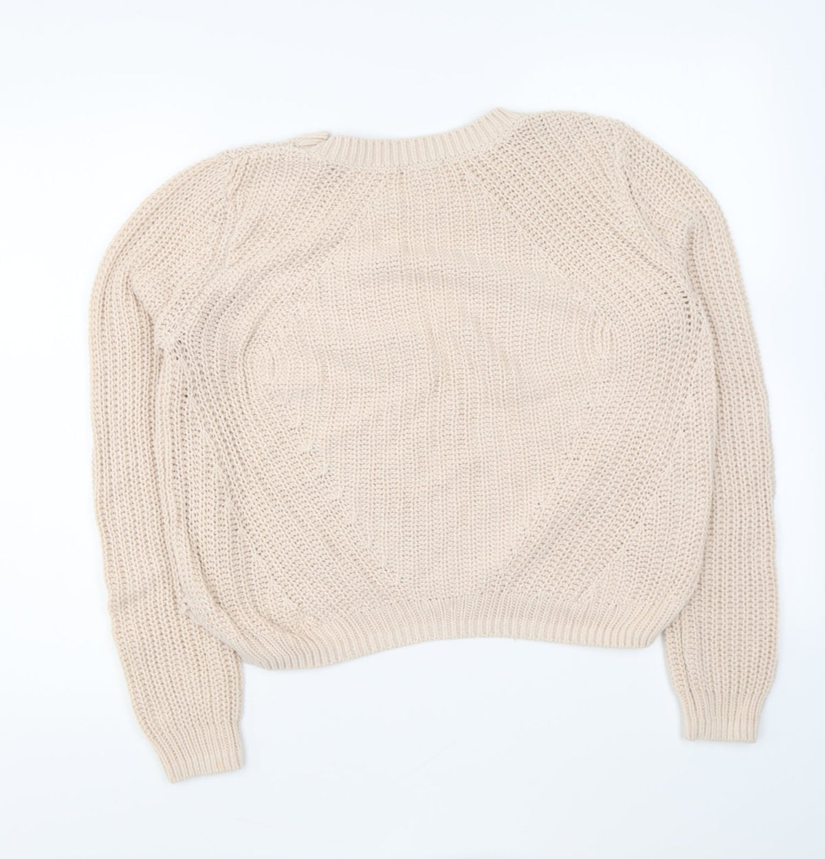 Womens UK Size M H&M Pink Pullover Jumper