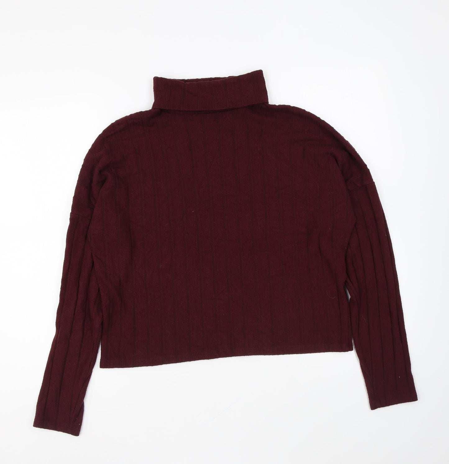 Womens UK Size M New Look Purple Pullover Jumper