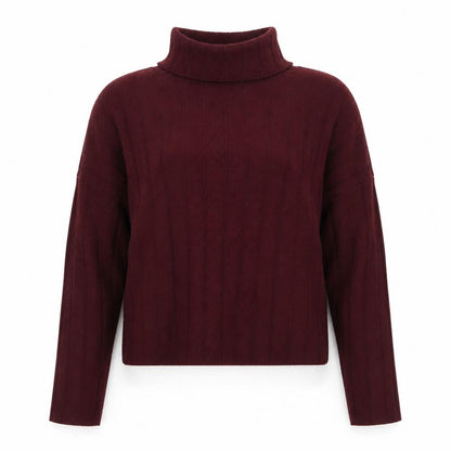 Womens UK Size M New Look Purple Pullover Jumper