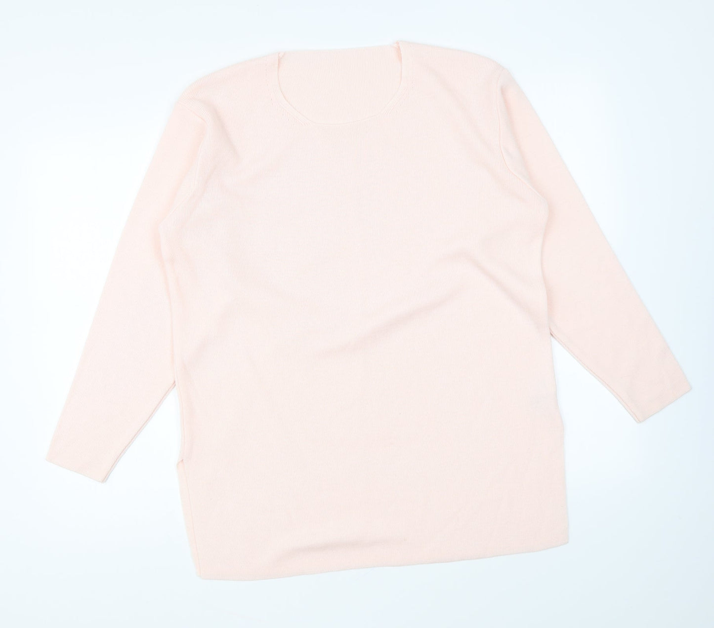Womens UK Size 10 Marks and Spencer Pink Pullover Jumper