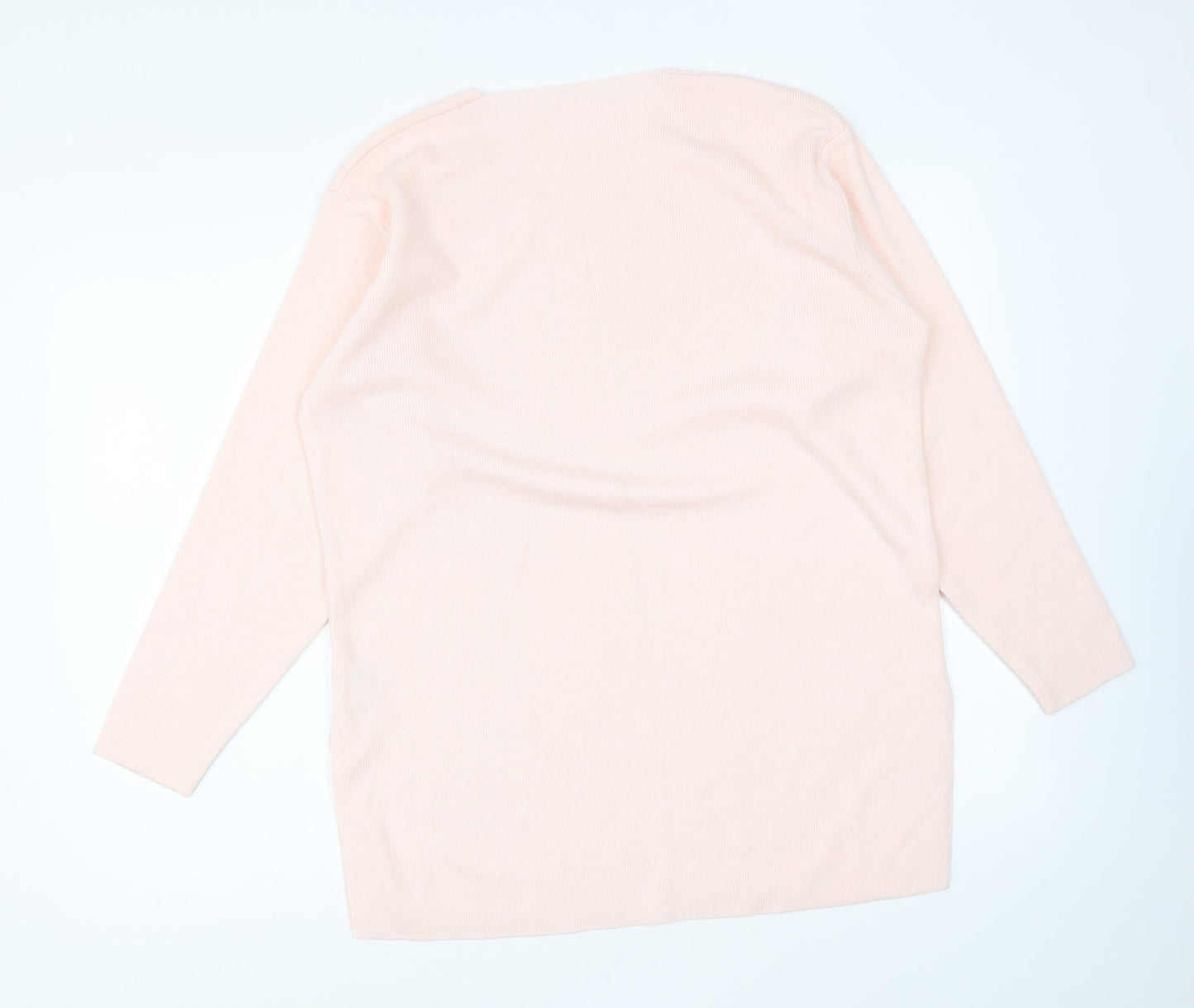 Womens UK Size 10 Marks and Spencer Pink Pullover Jumper