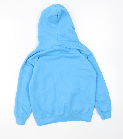 Preworn Girls Blue Cotton Pullover Hoodie Size M Pullover - It's A Dance Thing