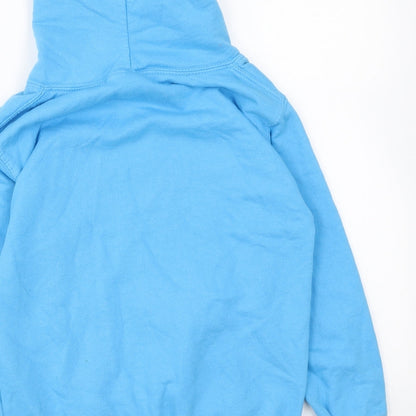 Preworn Girls Blue Cotton Pullover Hoodie Size M Pullover - It's A Dance Thing