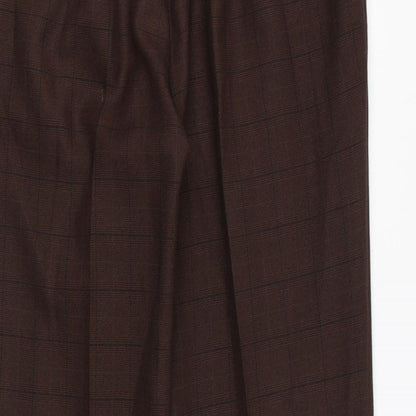 Womens UK Size 32 in Preworn Regular Fit  Brown Trousers
