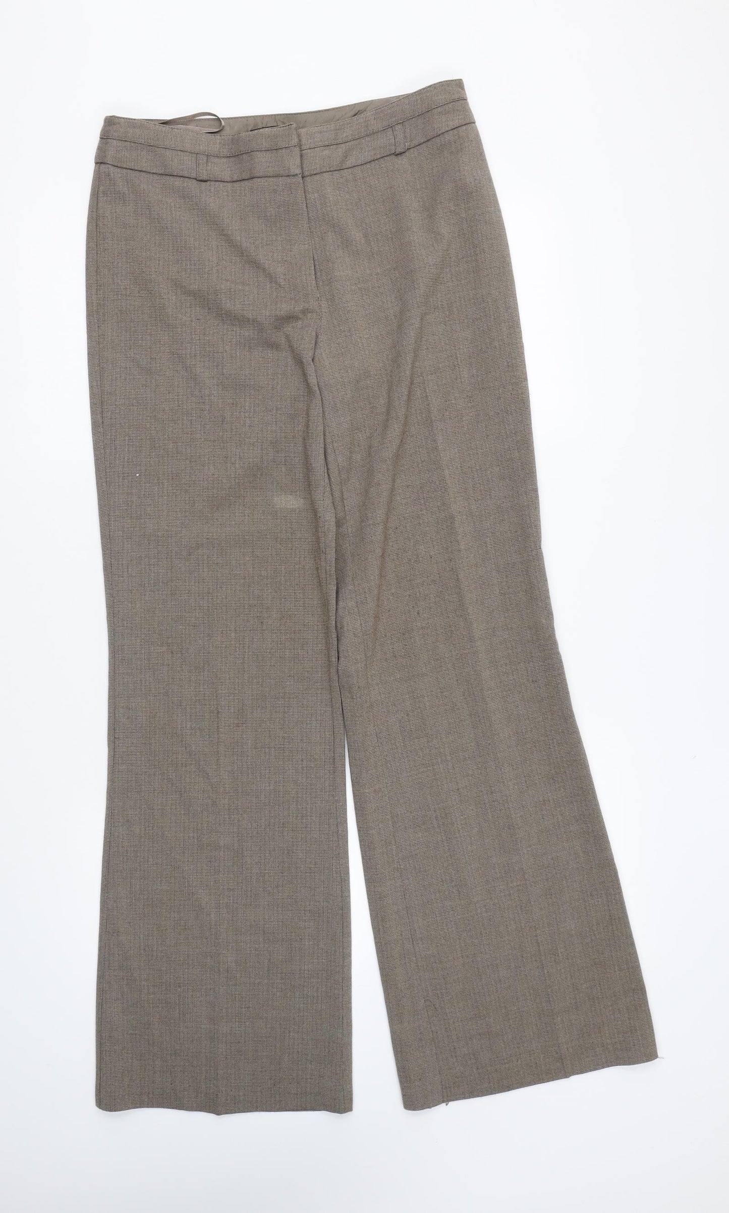 Womens UK Size 31 in NEXT Regular Fit  Brown Trousers