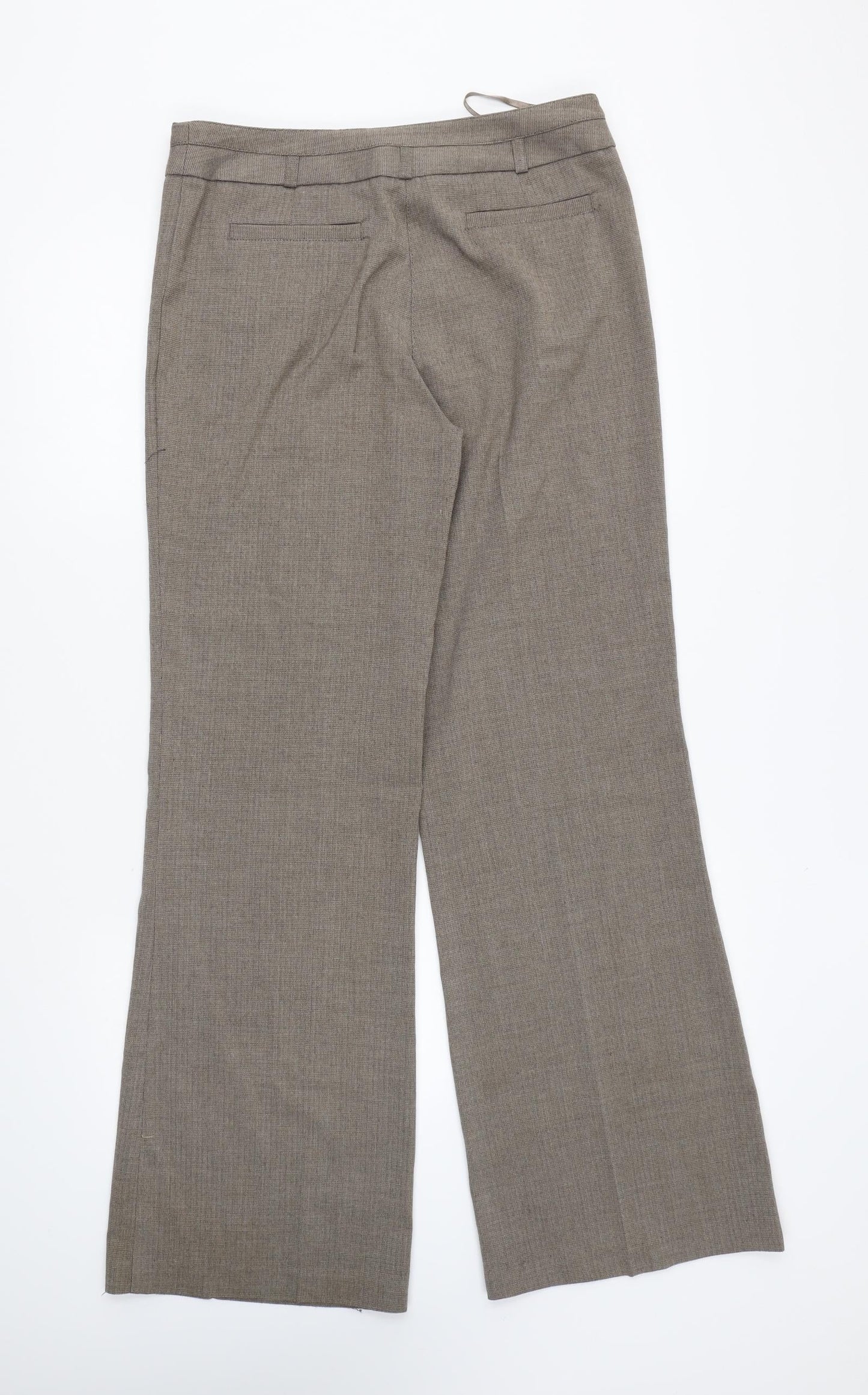 Womens UK Size 31 in NEXT Regular Fit  Brown Trousers