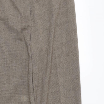 Womens UK Size 31 in NEXT Regular Fit  Brown Trousers