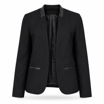 Womens UK Size 10 H&M Black Jacket