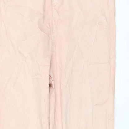 Womens UK Size 8 Marks and Spencer Regular Fit Skinny Pink Jeans
