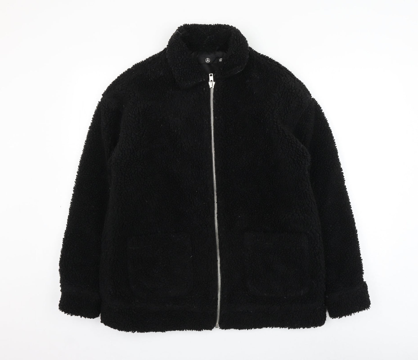 Missguided Womens Black Jacket Size 8 Zip