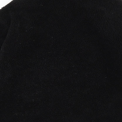 Missguided Womens Black Jacket Size 8 Zip