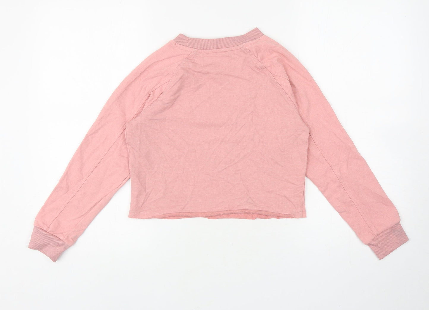 George Girls Pink Cotton Pullover Sweatshirt Size 9-10 Years Pullover - Los Angeles