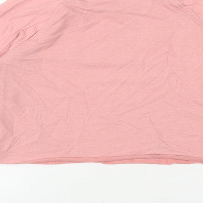 George Girls Pink Cotton Pullover Sweatshirt Size 9-10 Years Pullover - Los Angeles