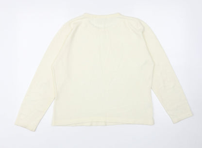 Womens UK Size 12 Isabelle Ivory Pullover Jumper