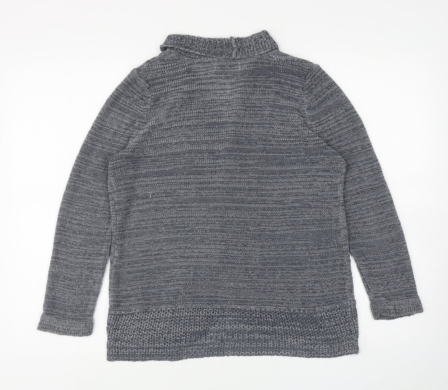 Womens UK Size M Wallis Grey Cardigan Jumper