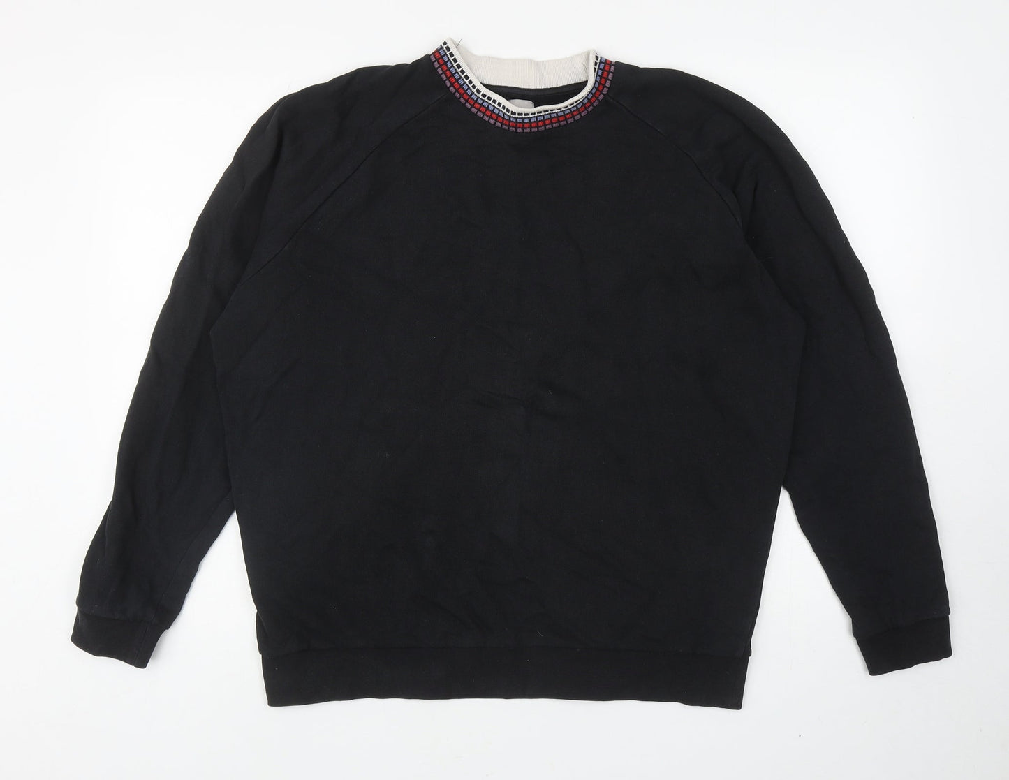 Womens UK Size M ASOS Black Pullover Sweatshirt