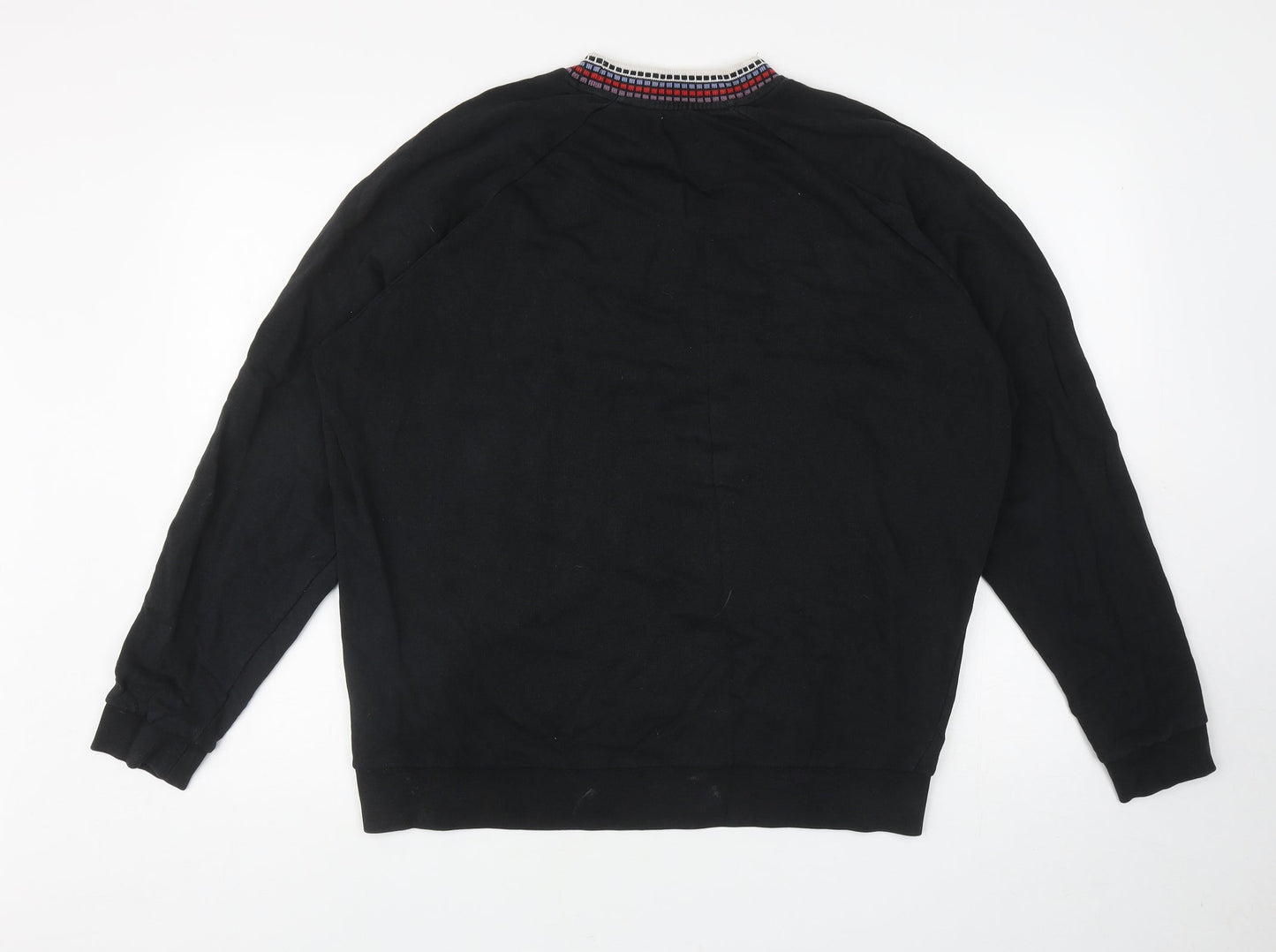 Womens UK Size M ASOS Black Pullover Sweatshirt