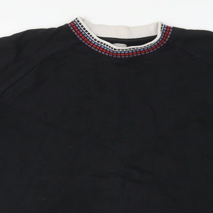 Womens UK Size M ASOS Black Pullover Sweatshirt