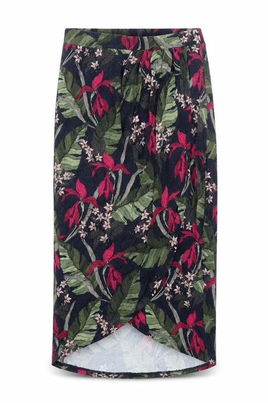 Womens UK Size XS Oasis Wrap Jersey Skirt