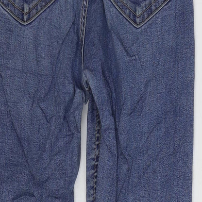 Mens UK Size 28 in Topshop Regular Fit Skinny Blue Jeans