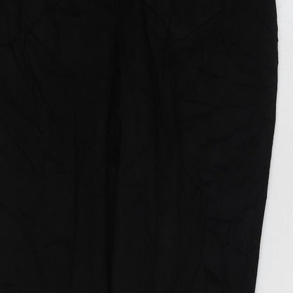 VERO MODA Womens Black Cotton Jegging Jeans Size 22 L30 in Regular Zip
