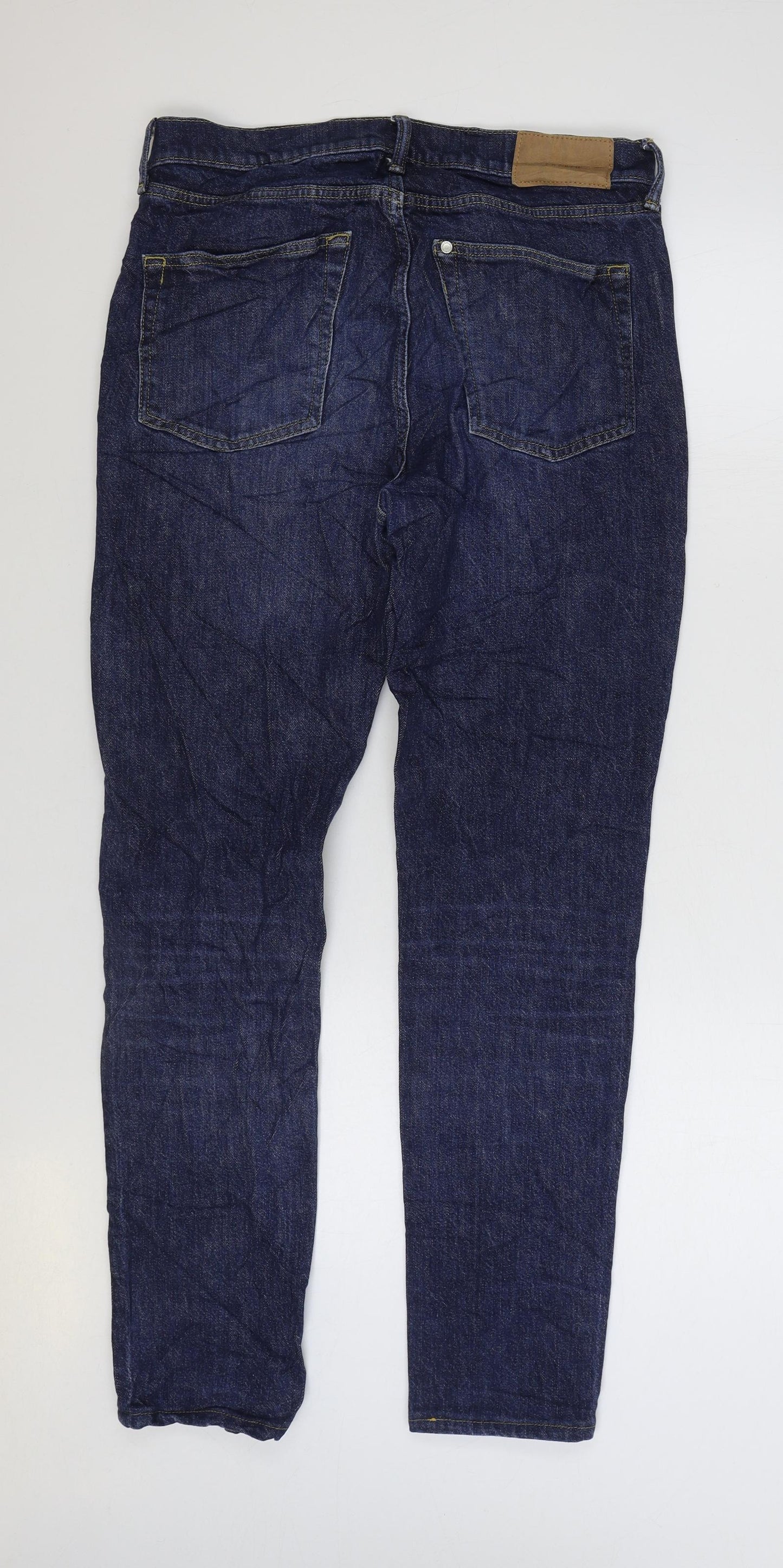 Womens UK Size 32 in Marks and Spencer Regular Fit Skinny Blue Jeans