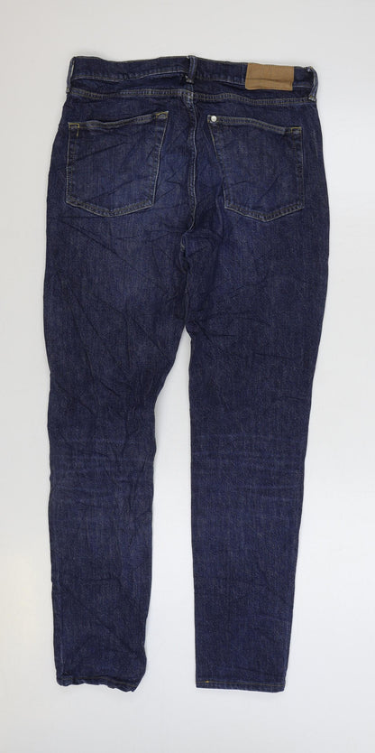 Womens UK Size 32 in Marks and Spencer Regular Fit Skinny Blue Jeans