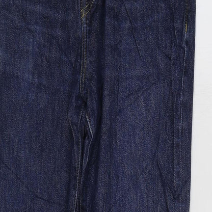 Womens UK Size 32 in Marks and Spencer Regular Fit Skinny Blue Jeans