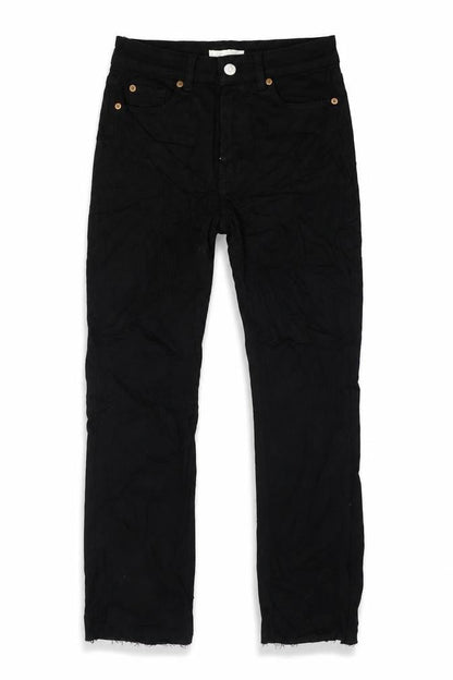 Womens UK Size 8 H&M Regular Fit Straight Black Jeans