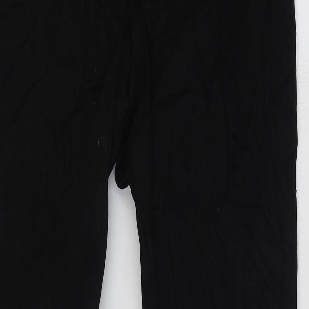 Womens UK Size 8 H&M Regular Fit Straight Black Jeans