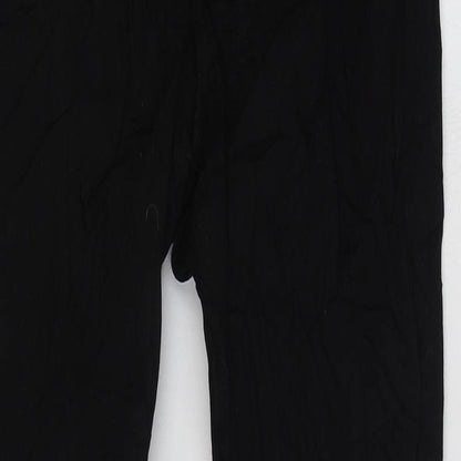 Womens UK Size 8 H&M Regular Fit Straight Black Jeans