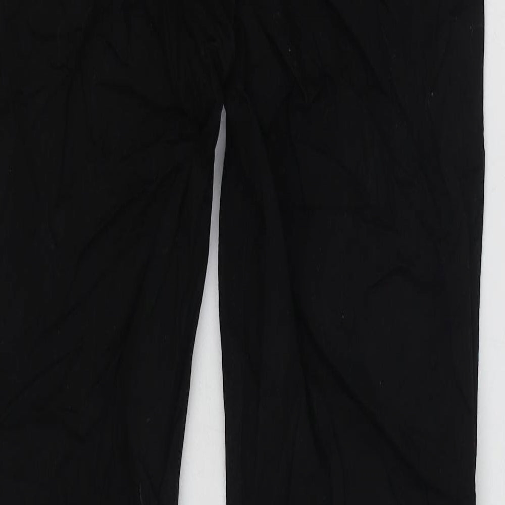 Womens UK Size 8 H&M Regular Fit Straight Black Jeans