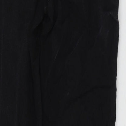 Denim & Co. Womens Black Cotton Skinny Jeans Size 10 L27 in Regular Zip