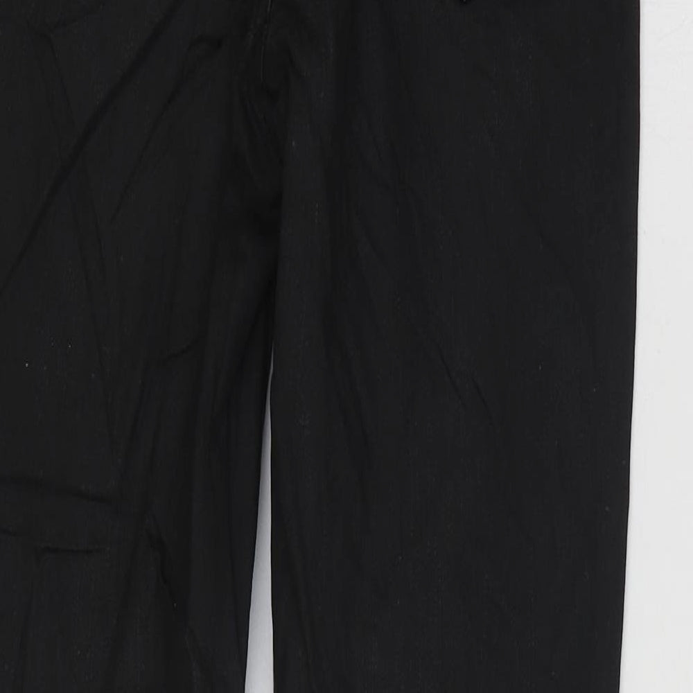 Topshop Womens Black Cotton Skinny Jeans Size 28 in L32 in Regular Zip