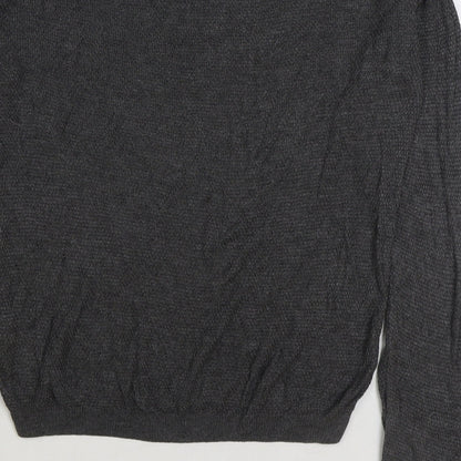 Womens UK Size 6 Dorothy Perkins Grey Basic T-Shirt