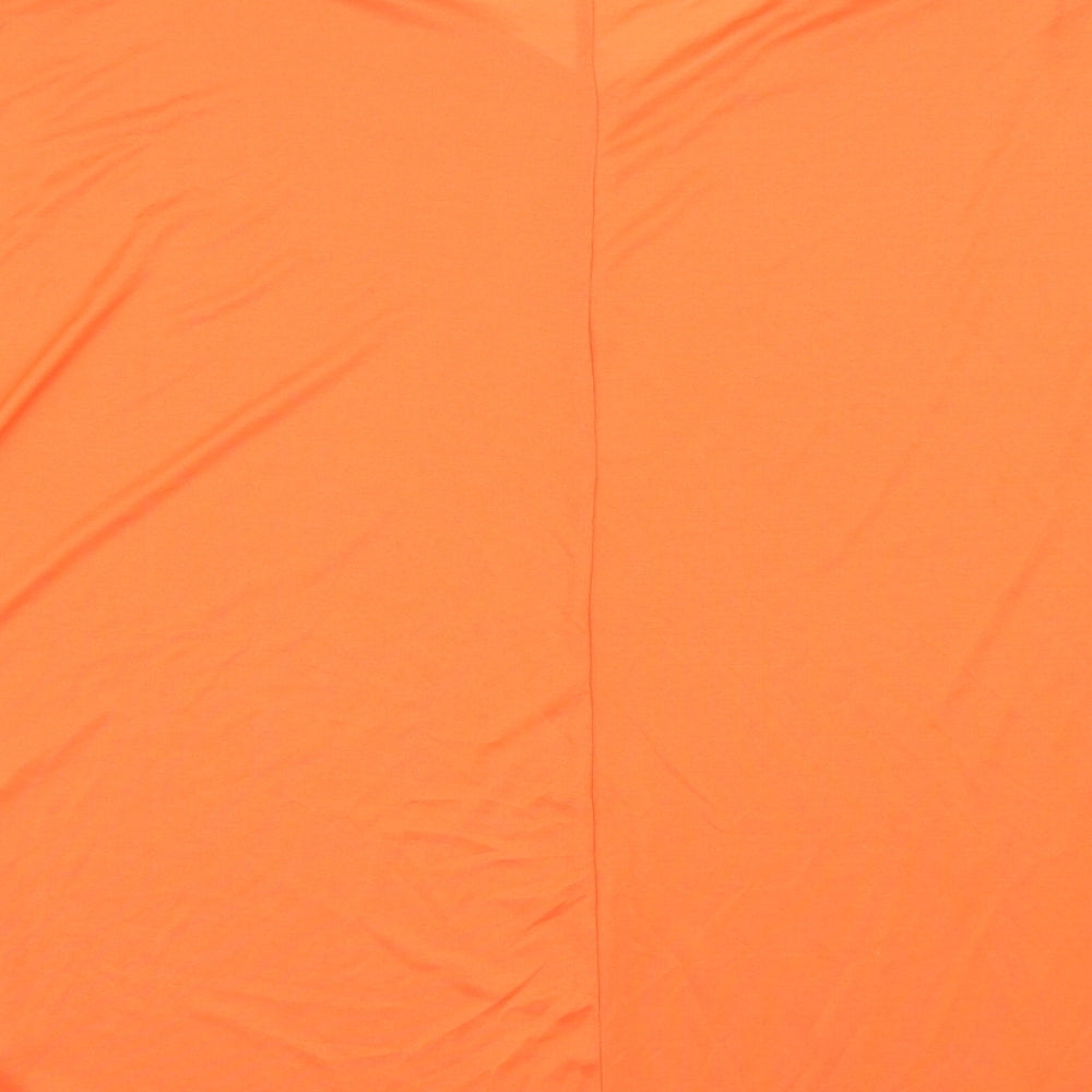 Womens UK Size 22 Marina Kaneva Orange Basic Blouse