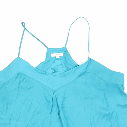 Womens UK Size 10 River Island Blue Camisole T-Shirt
