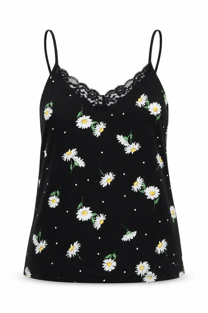 Womens UK Size S Primark Black Camisole Tank