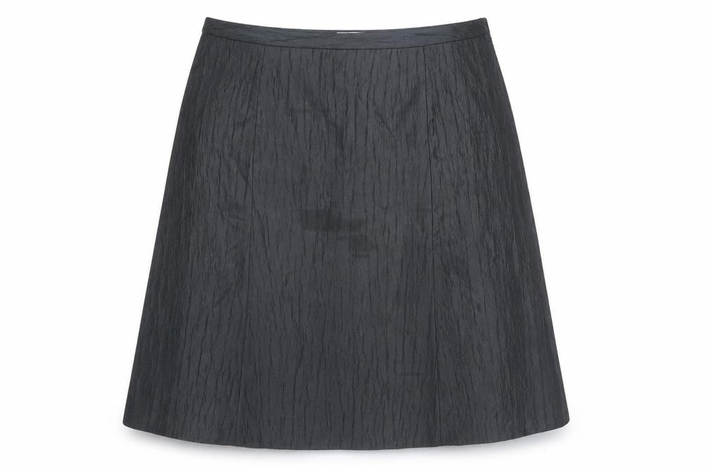 Klass Womens Grey Polyester Flare Skirt Size 20 Zip