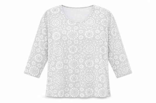 Womens UK Size M Cotswold Silver Basic Blouse
