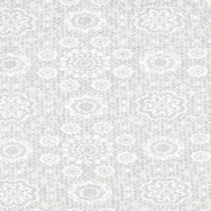 Cotswold Womens Silver Geometric Basic Blouse Size M Round Neck