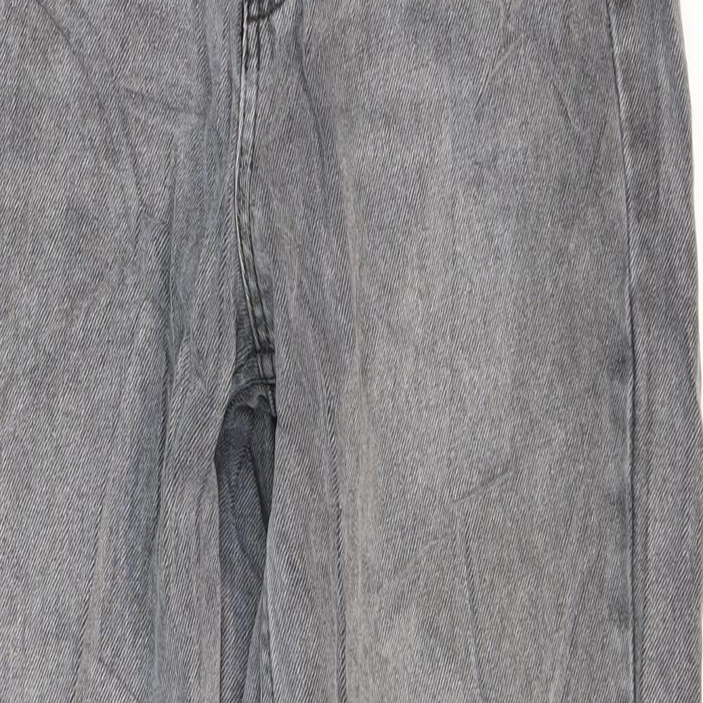 Mens UK Size 26 Reclaimed Vintage Regular Fit Straight Blue Jeans