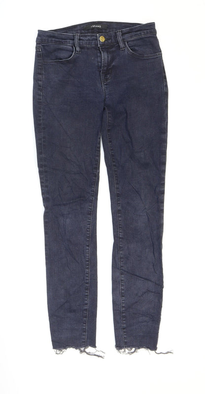 J Brand Mens Blue Cotton Skinny Jeans Size 26 L27 in Regular Zip