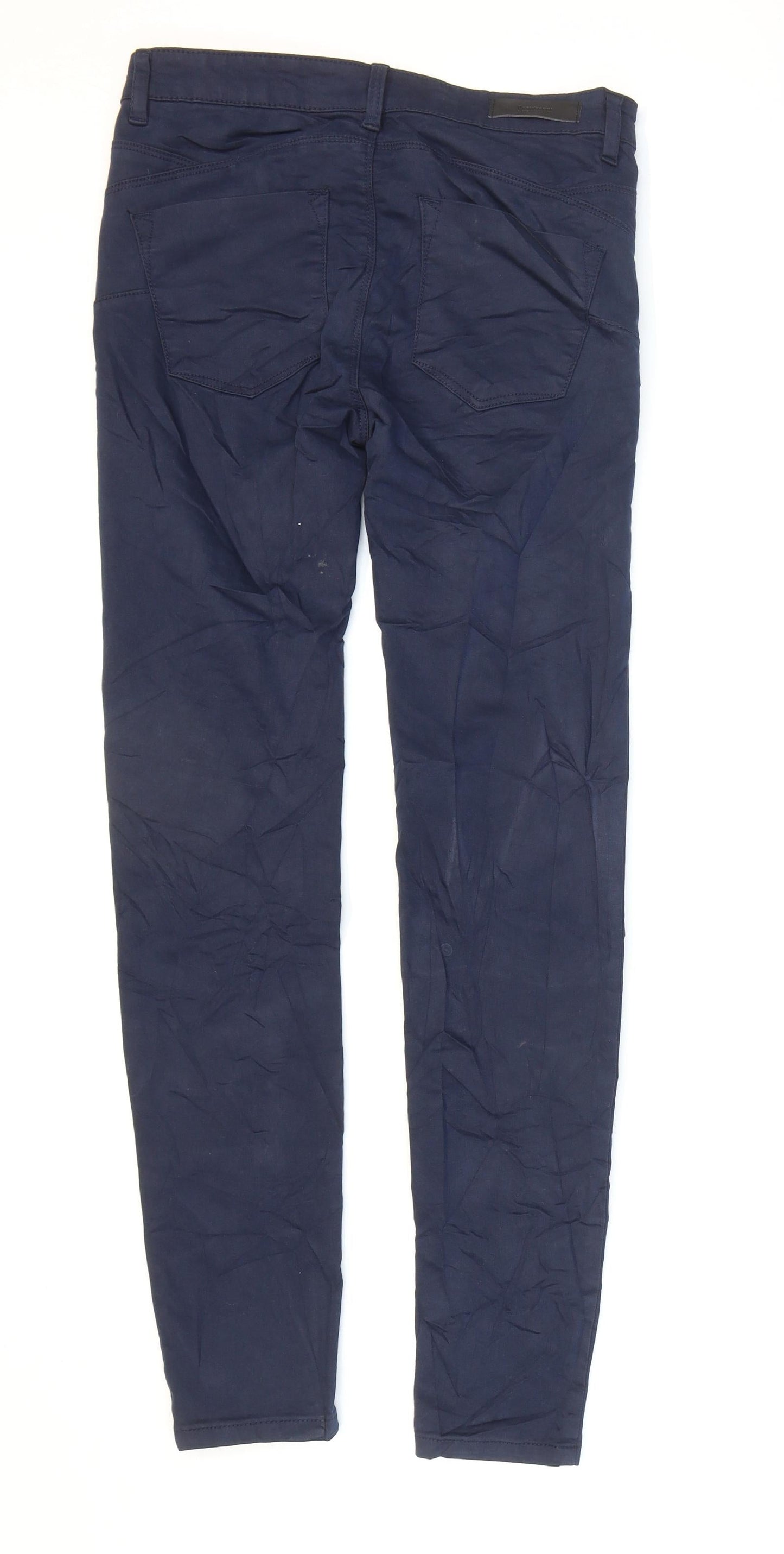 Womens UK Size 8 Stradivarius Regular Fit Skinny Blue Jeans