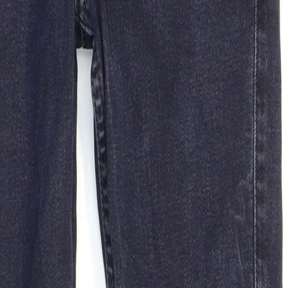 Light Before Dark Mens Blue Cotton Skinny Jeans Size 25 in L28 in Regular Zip