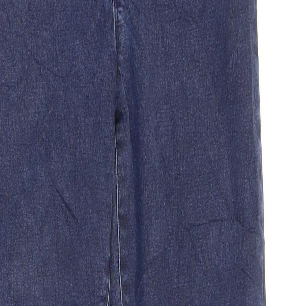 Womens UK Size 8 Marks and Spencer Regular Fit Jegging Blue Jeans