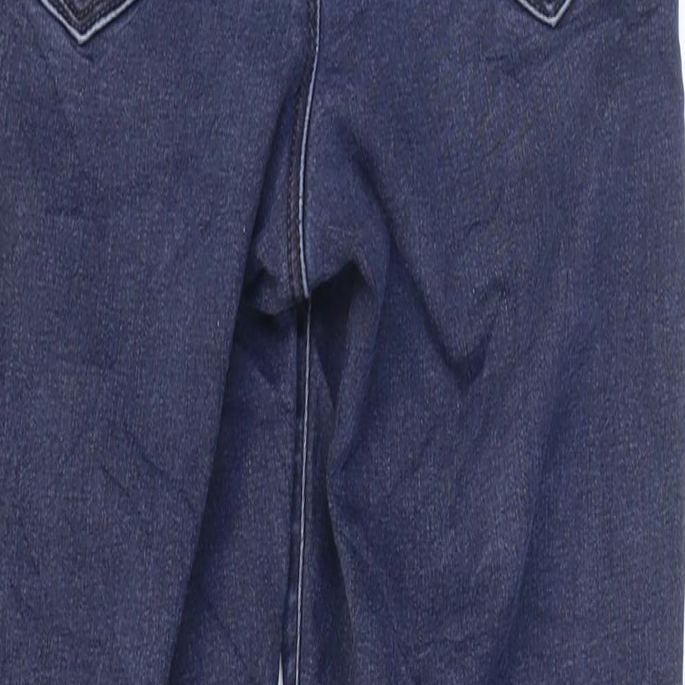 Womens UK Size 8 Marks and Spencer Regular Fit Jegging Blue Jeans