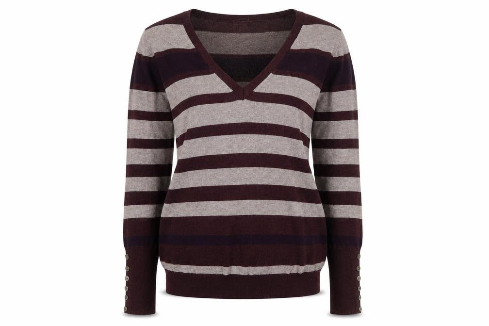 Womens UK Size 14 Papaya Multicoloured Pullover Jumper