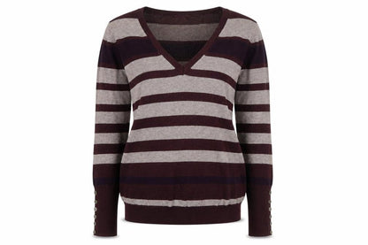 Womens UK Size 14 Papaya Multicoloured Pullover Jumper