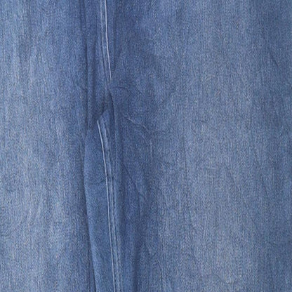 Womens UK Size 10 Marks and Spencer Regular Fit Jegging Blue Jeans